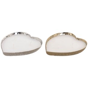 Duftlys Home ESPRIT Moderne Hjerte 320 g (2 enheder)