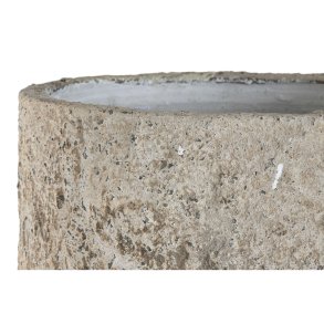 Vase Home ESPRIT Gr� Terrakotta