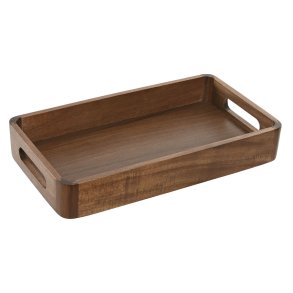 Snack bakke Home ESPRIT Natur 32 x 18 x 5 cm