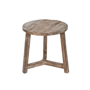 Sofabord Home ESPRIT Hvid Brun 45 x 45 x 45 cm