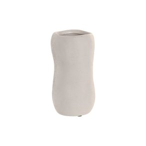 Vase Home ESPRIT Beige Keramik 10 x 10 x 20 cm