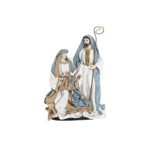 Betlehem dekoration Home ESPRIT Bl� Hvid 24 x 14 x 34 cm