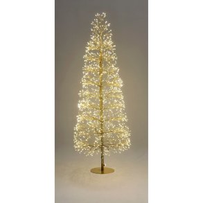 Juletr Home ESPRIT Gylden 40 x 40 x 120 cm