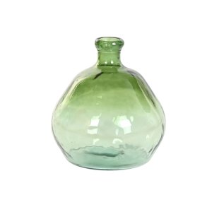 Vase Home ESPRIT Grn Genbrugsglas 45 x 45 x 47,5 cm
