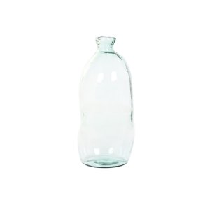 Vase Home ESPRIT Gennemsigtig Genbrugsglas 34 x 34 x 73 cm