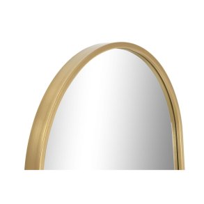 Fritstende spejl Home ESPRIT Gylden Krystal Jern 50 x 4 x 150 cm