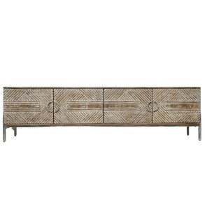 mbler Home ESPRIT Hvid 180 x 40 x 50 cm