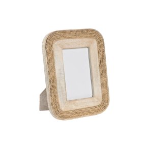 Fotoramme Home ESPRIT Brun Krystal Tov Mangotr Natur Cottage