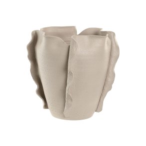 Vase Home ESPRIT Hvid Keramik Traditionel stil Moderne 33 x 33 x 32 cm