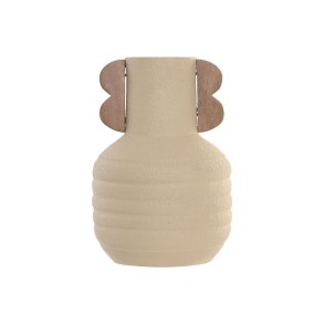Vase Home ESPRIT Brun Beige Terrakotta Mangotr