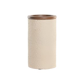 Vase Home ESPRIT Brun Beige Terrakotta Mangotr 16 x 16 x 30 cm