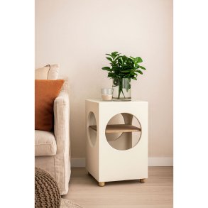 Sofabord Home ESPRIT Hvid 40 x 40 x 60 cm