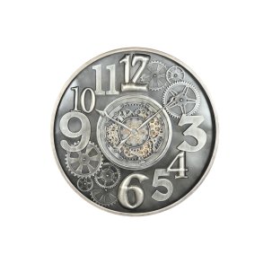 Vgur Home ESPRIT Slvfarvet Krystal Jern Vintage 100 X 10 X 100 CM