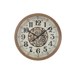 Vgur Home ESPRIT Hvid Natur Krystal Fyr Cottage 80 x 8 x 80 cm