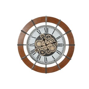 Vgur Home ESPRIT Hvid Natur Metal Fyr Vintage 86 X 9,5 X 86 CM