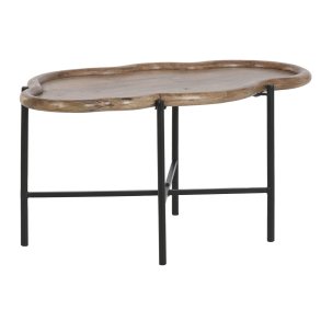 Sofabord Home ESPRIT Brun Sort 88 X 49 X 42 CM