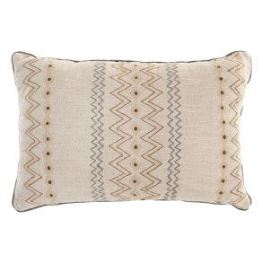 Pude Home ESPRIT Beige Ikat 60 x 40 x 15 cm