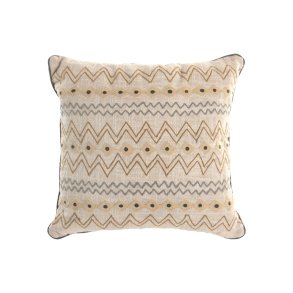 Pude Home ESPRIT Beige Ikat 45 x 45 x 15 cm