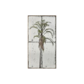 Vgspejl Home ESPRIT Grn Gylden Kolonistil 60 x 4 x 120 cm