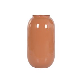 Vase Home ESPRIT Terrakotta Jern Urban Lakeret 40 x 40 x 70 cm