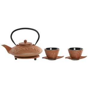 Tekande Home ESPRIT Orange Rustfrit st�l Jern 800 ml