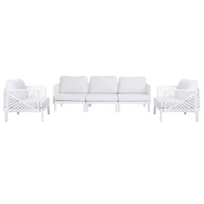 Havesofa Home ESPRIT Fl�defarvet 222 X 74 X 70 CM