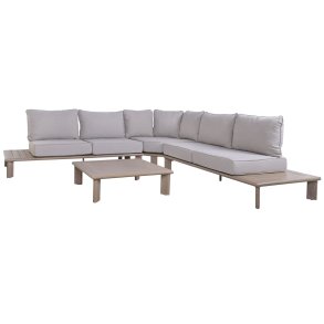 Havesofa Home ESPRIT Brun 290 X 290 X 68 CM