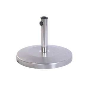 Fod for strandparasol Home ESPRIT S�lvfarvet 48 x 48 x 38 cm