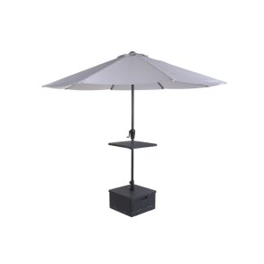 Fod for strandparasol Home ESPRIT Sort 53 X 53 X 30 CM