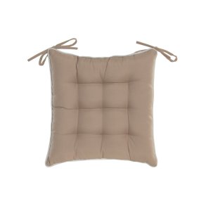Pude Home ESPRIT Hvid Beige Have 40 x 40 x 5 cm