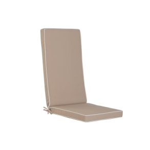 Hynde til liggestol Home ESPRIT Hvid Beige Have 115 X 42 X 5 CM