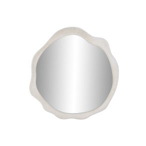 V�gspejl Home ESPRIT Hvid Moderne 61 X 3 X 63 CM