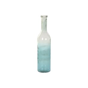 Vase Home ESPRIT To-farvet Genbrugsglas Middelhavet 18 X 18 X 74,5 CM