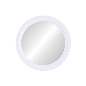 V�gspejl Home ESPRIT Hvid Scandi 80 x 2,8 x 80 cm