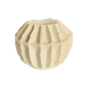 Vase Home ESPRIT Beige Harpiks Middelhavet 26 x 26 x 21 cm