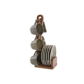 Dele kaffekops�t Home ESPRIT Gr�n Stent�j 150 ml 6 Dele