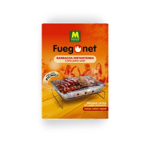Engangsgrill Mass fuegonet el exterior Aluminium