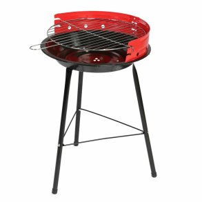 Havegrill Sort Rd 34 x 34 x 55 cm