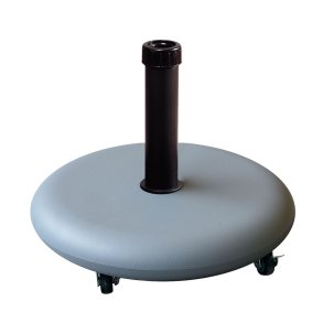 Fod for strandparasol 48 x 48 x 6,5 cm Gr� Cement