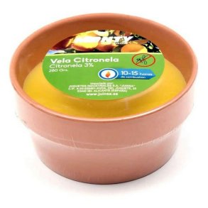 Stearinlys Juinsa Citronela ( 16 x 8,5 cm)
