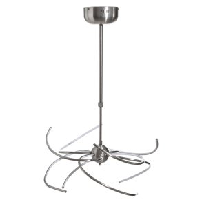 Loftslampe 60 x 60 x 120 cm Metal Slv Moderne