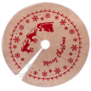 Juletr nederdel Jute 100 cm