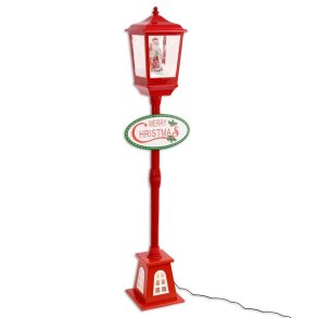 Julepynt R�d Multifarvet Tr� Harpiks Jul 135 cm