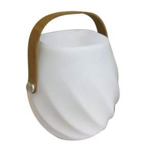 Bordlampe Pixie Hvid Polyuretan 18 x 18 x 26 cm