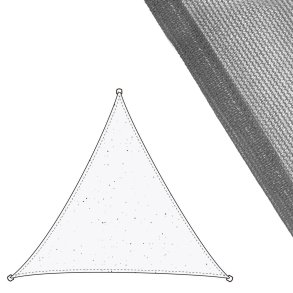 Skyggesejl Vela sombreo Gr� 3 x 3 m 300 x 300 x 0,5 cm Markise
