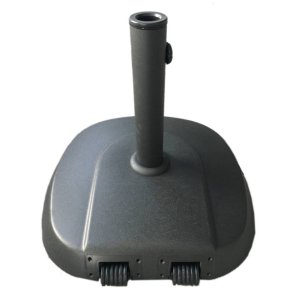 Fod for strandparasol 48,7 x 47 x 7,9 cm Sort Cement