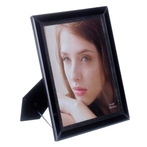 Fotoramme Krystal 25,5 x 1,5 x 30,5 cm Sort Traditionel