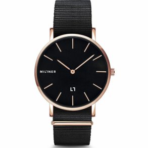 Dameur Millner HALLFIELD-S-NEGRO-FABBRIC ( 36 mm)