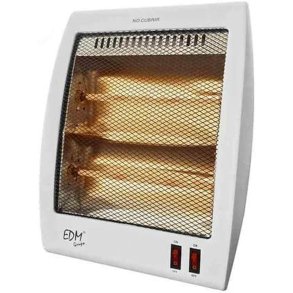 Kvartsradiator EDM 07109 07109 Hvid 1000 W