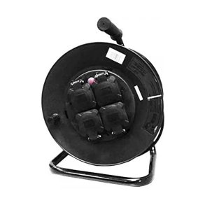 Forlngerledning EDM 20135 Sort